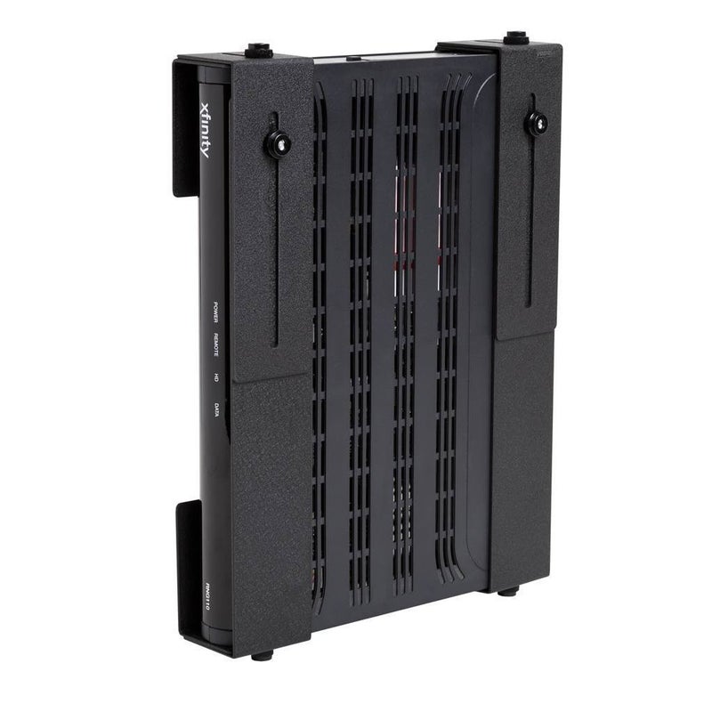 HIDEit Mounts Uni-M PS3 Slim Wall Mount - American Company - Keeps the Console Cool - Heavy Steel Cable Box Holder - Behind TV Satellite Receiver & DVD Mount - Image 1